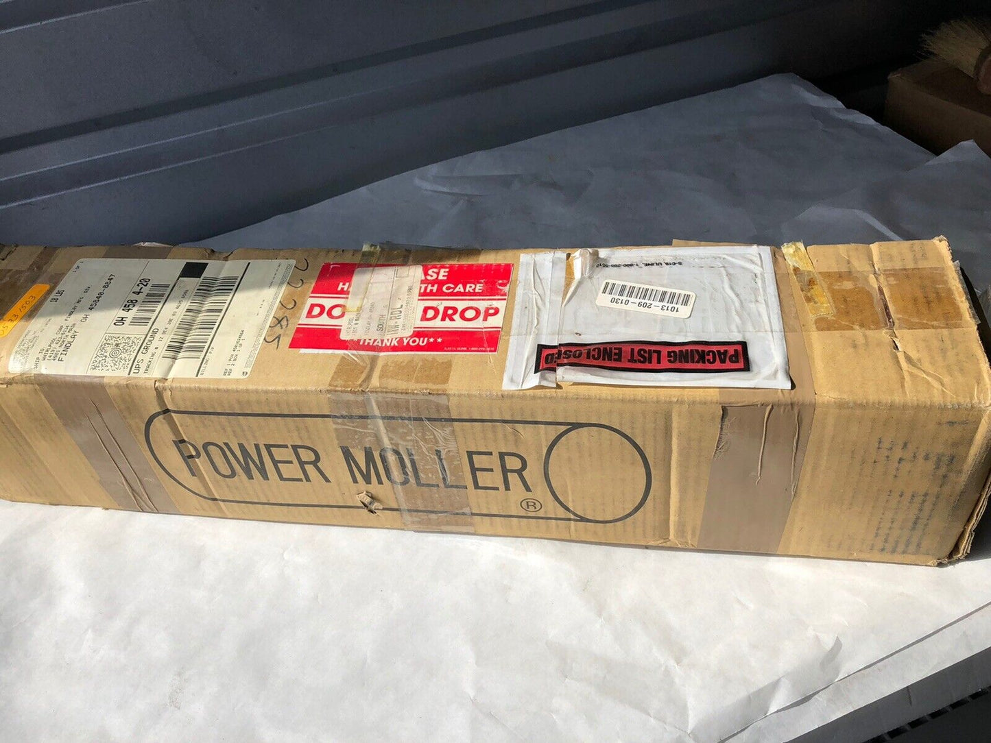 New Power Moller Pm763bs-8-425-3-460-Gw Itoh Pulley Motarized Drum, Pm763bs,Fi