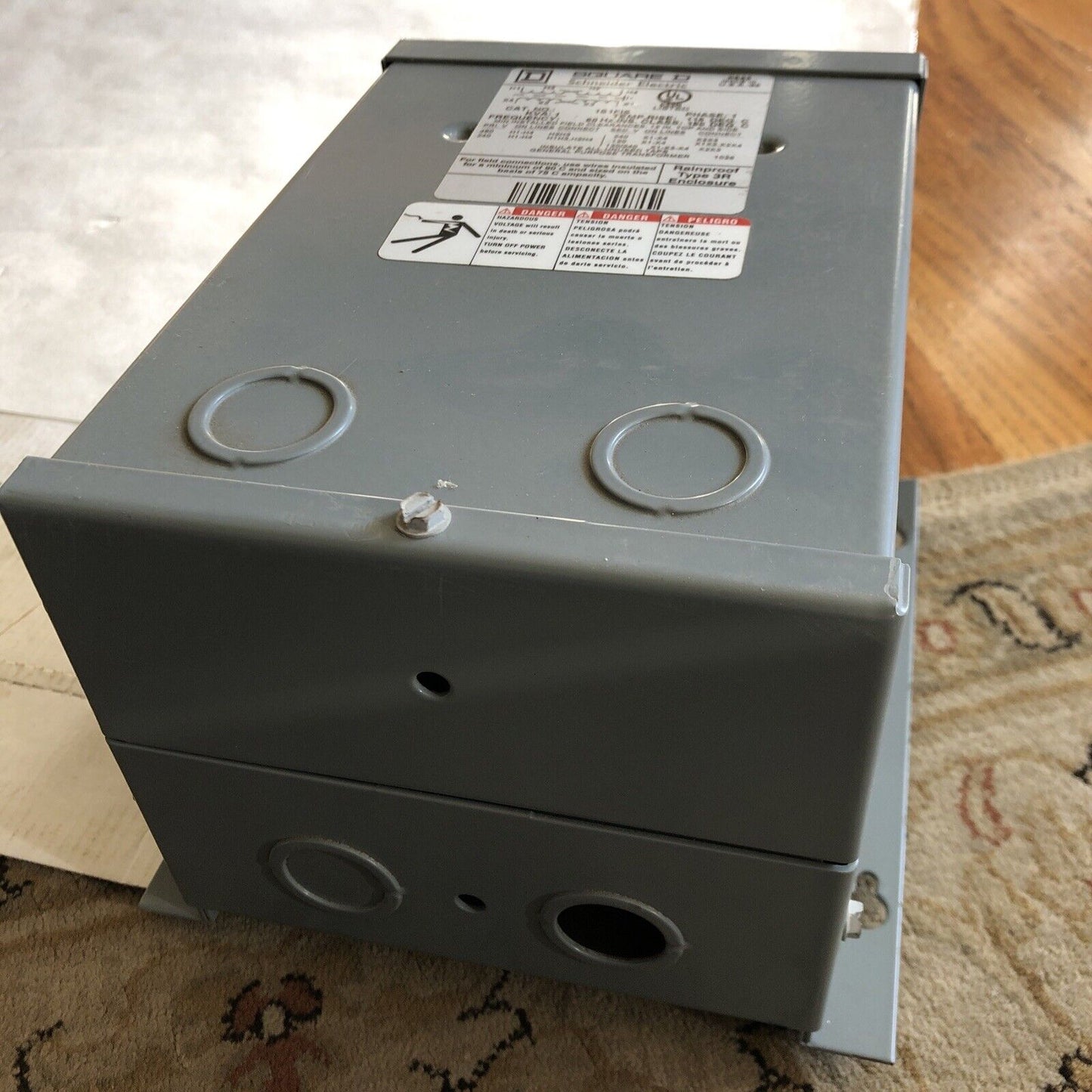 Square D 1S1fis Schneider Transformer Dry 1Kva 240X480v-120/240V 1Ph,Av