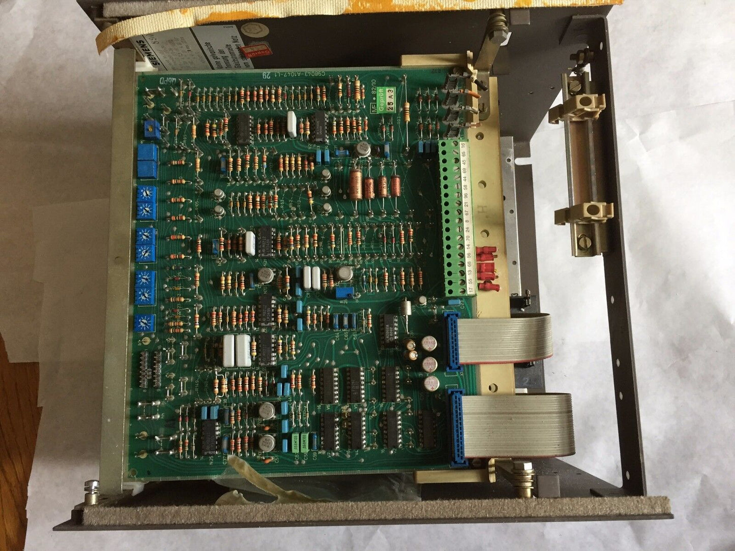 Siemens 6Ra2610-6Du300a Drive Dc Siemens C98043-A1047-L1 29 Simoreg,660849,Bz