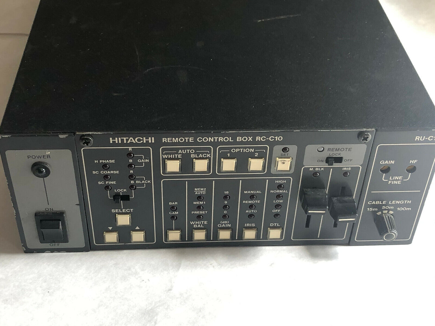Hitachi Ru-C10 Camera Remote Control Box Rc-C10,Dd