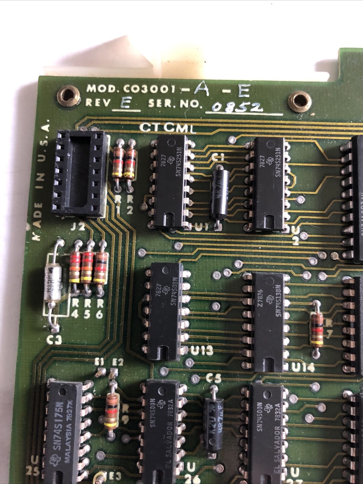 Dynus Co3001-A-E,Co3107001,Co 3001 Pcb Board,Bl
