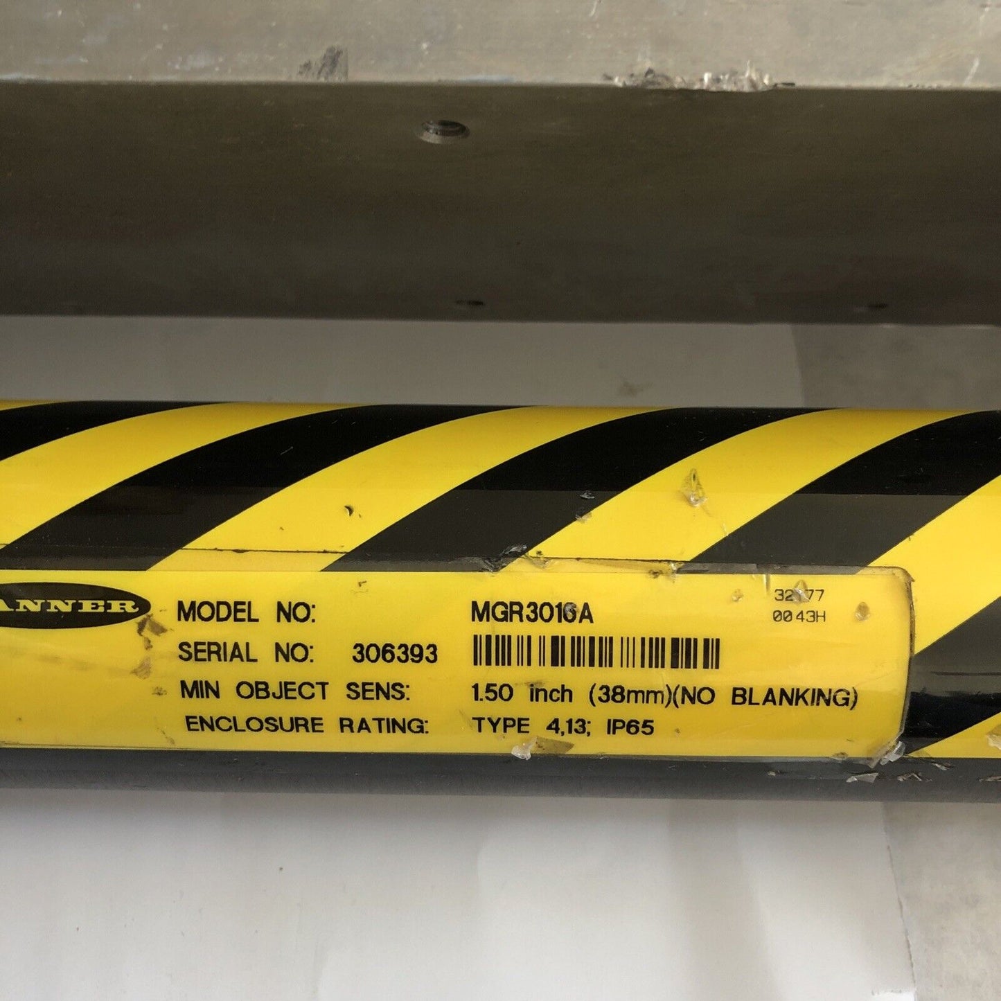 Banner Mgr3016a Engineering Light Curtain Receiver 30” Mgr3016a Machine Grand,Bc