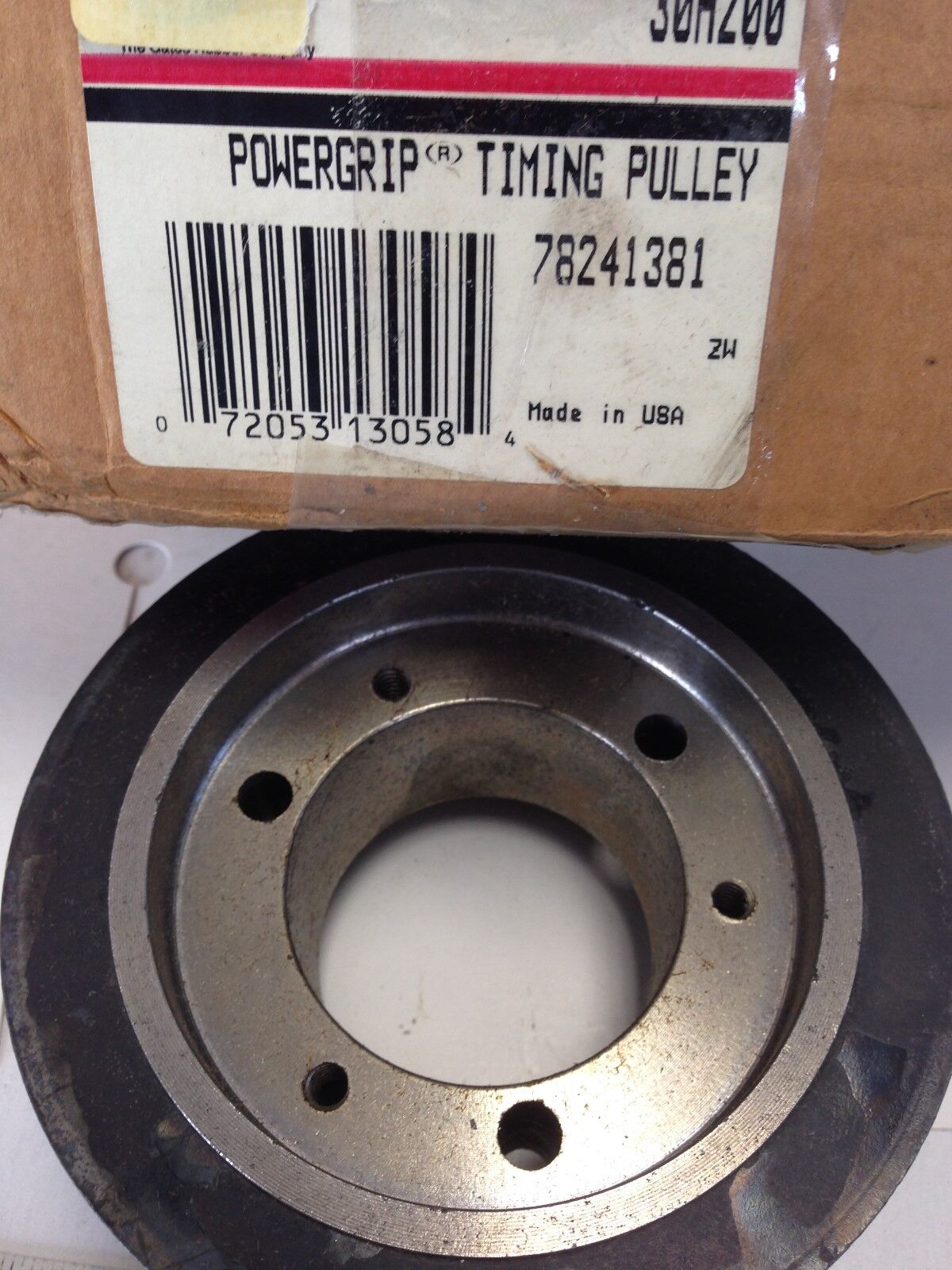 Gates 30H200 Powergrip Timing Pulley,0.500"-Pitch, 5410-Rpm,78241381,06320345,Sb