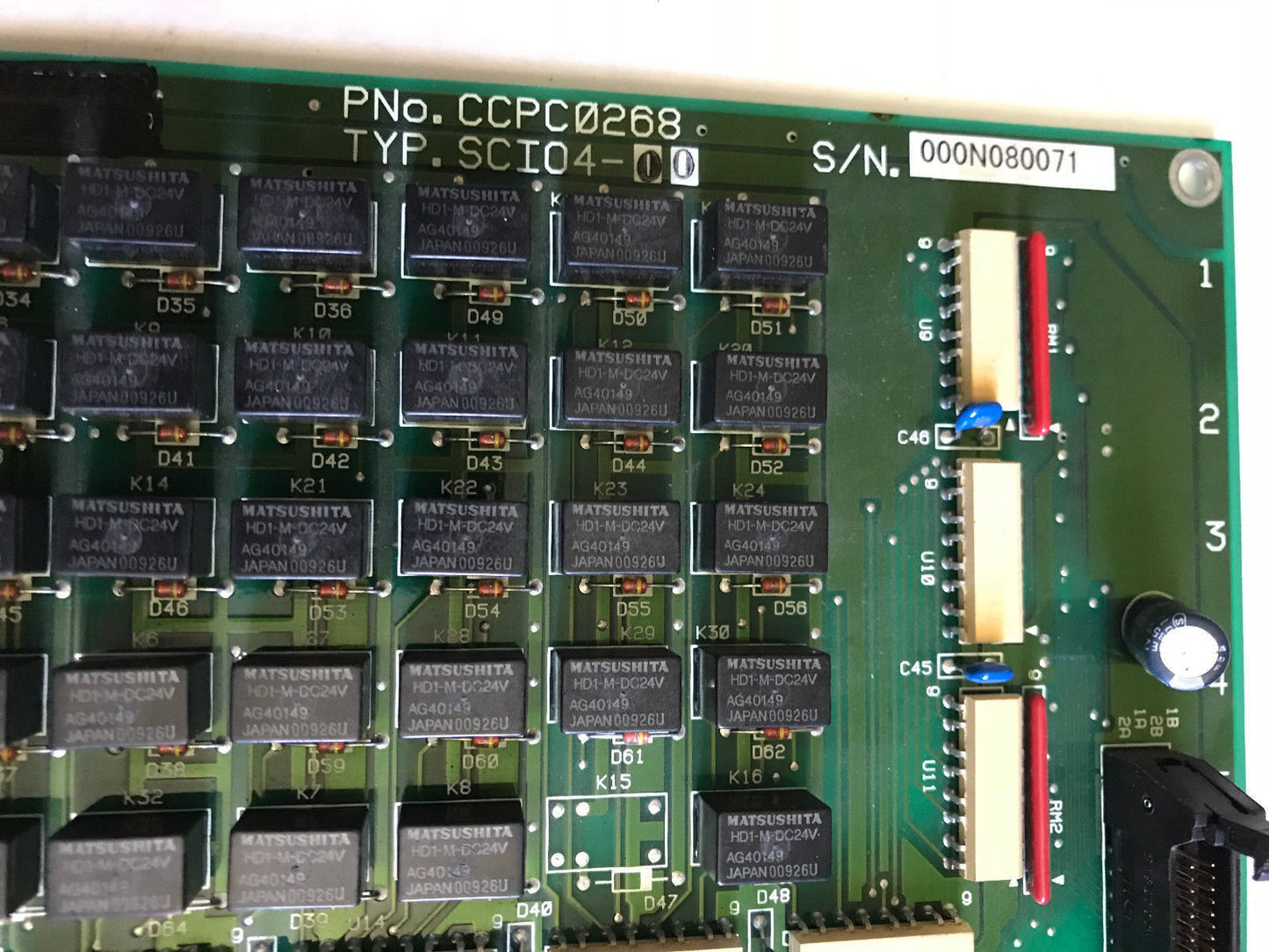 Kawasaki Ccpc0268 ,Kawasaki Sci04-00,Typ Sci04-00 Robot Pcb Board,Ab
