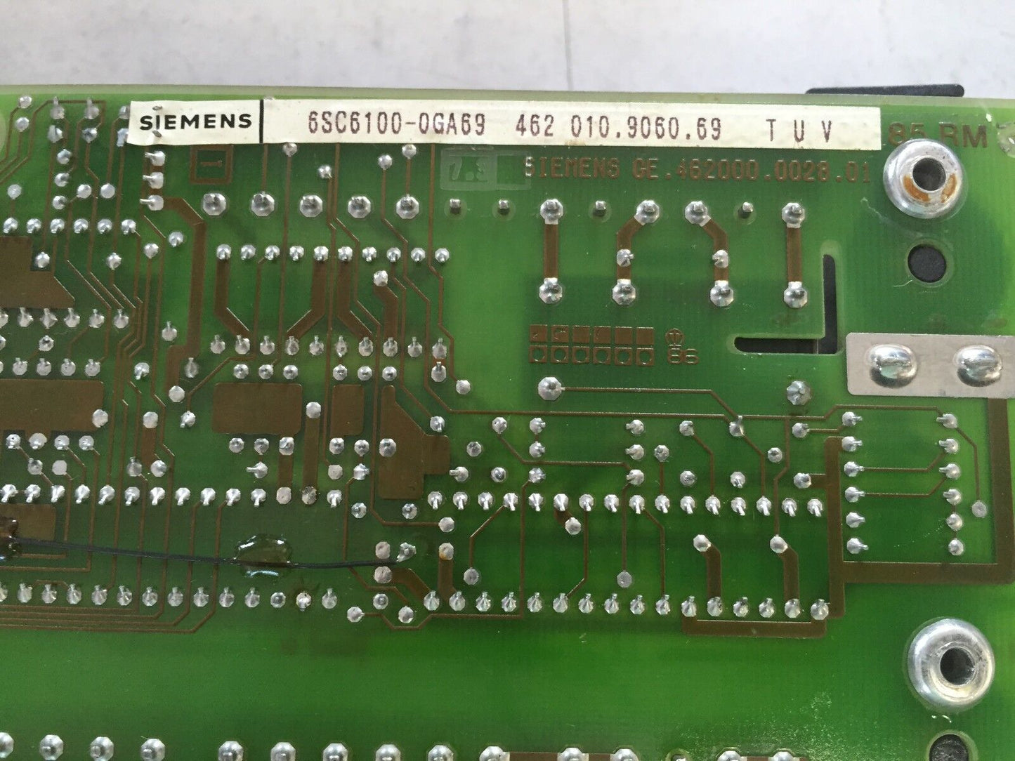 Siemens 6Sc6100-0Ga69,462 010.9060.69 Tuv,C98043-A1304-L1-04,Ma9810l54k,Db