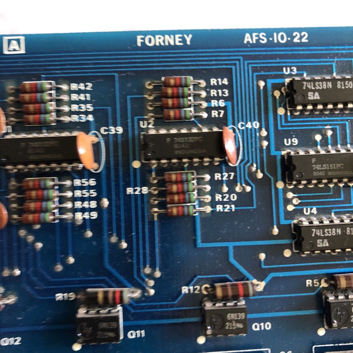 Forney D-328314-01 Isolated Input Card,Afs-10-22 Pc Board 32831401,Db