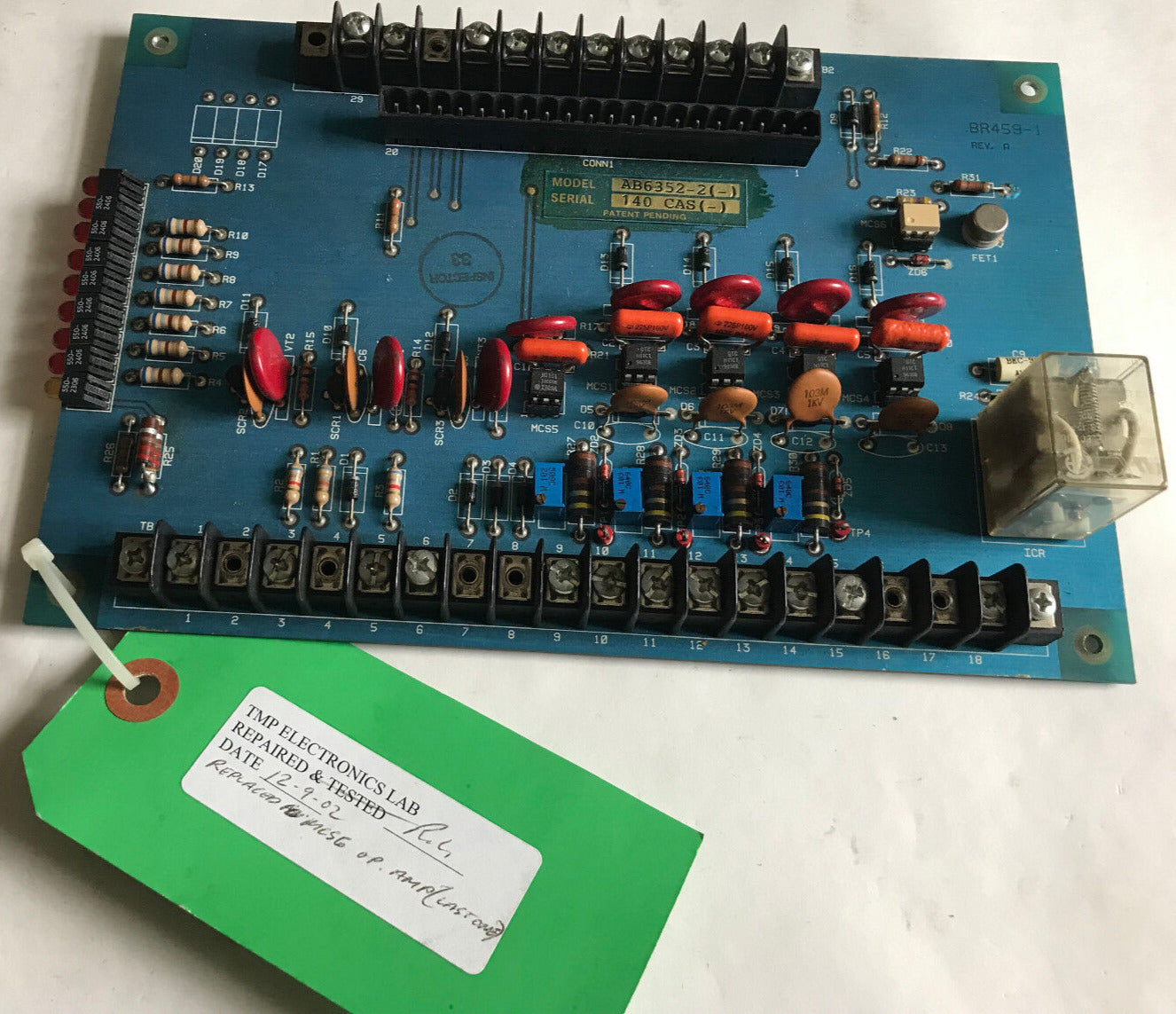 Pillar Ab6352-2,Ab6352-2 (-) Br459-1 Rev. A Robotic Servo Control Board,Si