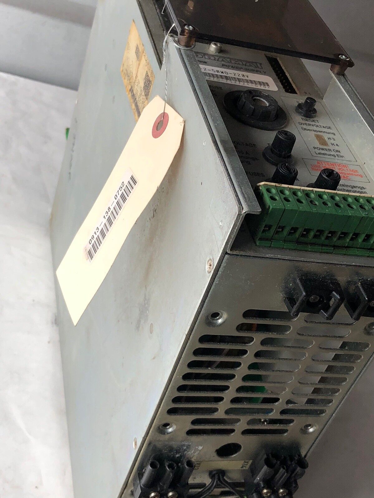 Indramat Tvm 1.2-50-220/ 300-W0 220/380 Servo Power Supply,Tvm-1.2-50Wo-220V,Ch
