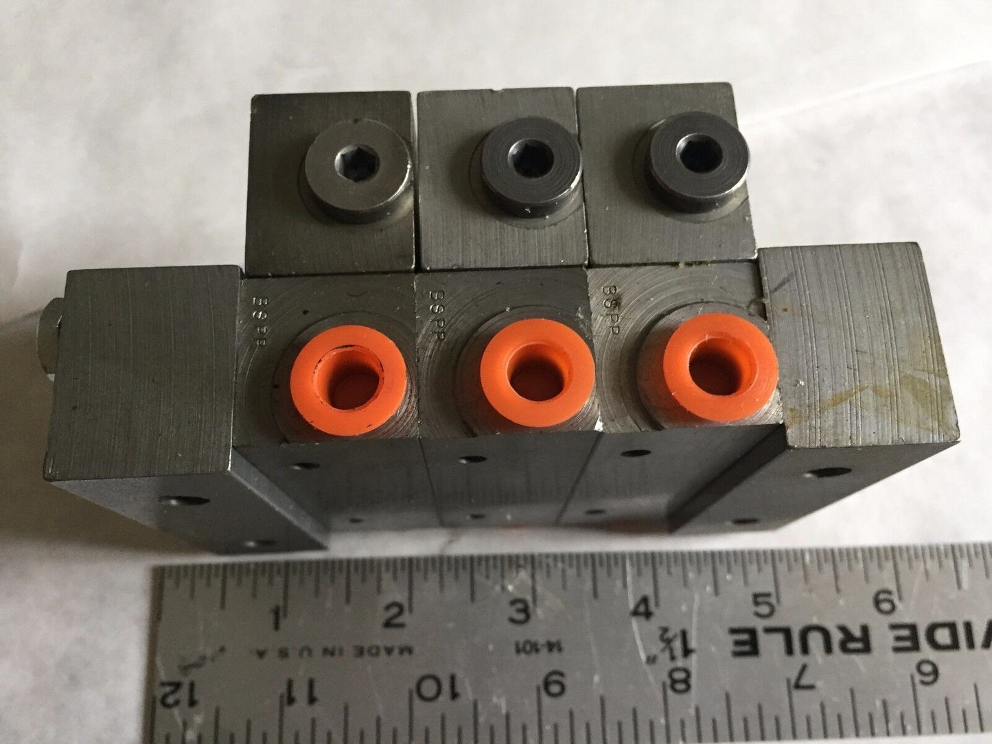 New Trabon Bspp Lubrquip Valve Manifold,Trabon Msp-35T, Msp-5T, Msp-10S,Bx