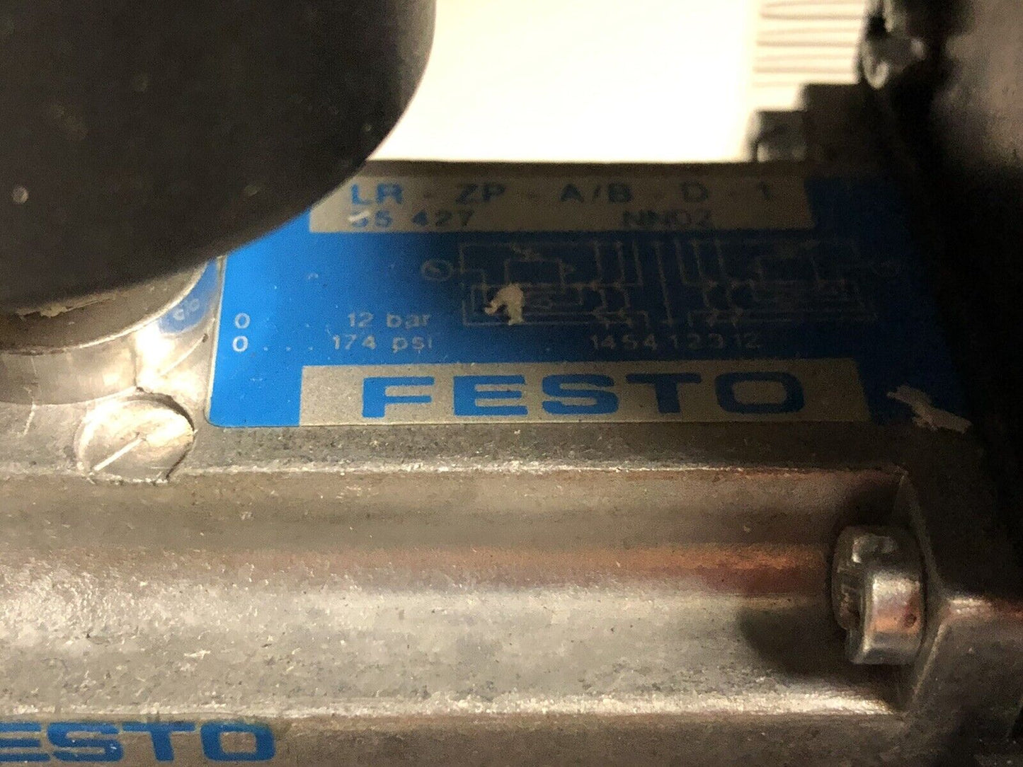 Festo Valve Assembly Vimp-04-D-1,Muh-Zp-D-1-24G,Lr-Zp-A/B-D-1,J-5/2-D-1C,Gage,Ev