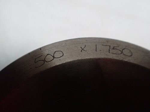 Lot 2 Mate Oblong Turret Punches,.500 X 1.750,.437 X 1.750, +.012, +.016 Die,Bd