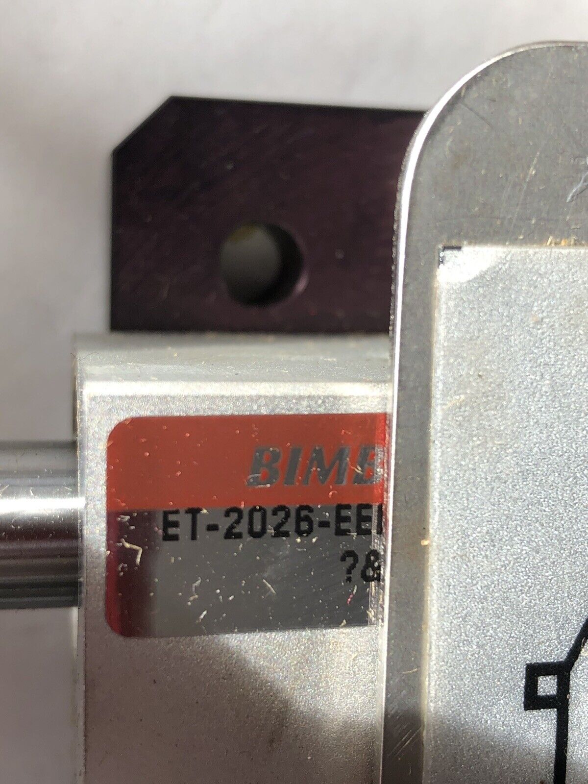 Bimba Et-2026-Eeb,Nordson Et-2026-Eebmpx Pneumatic Actuator Fixture Et-2026,Ha