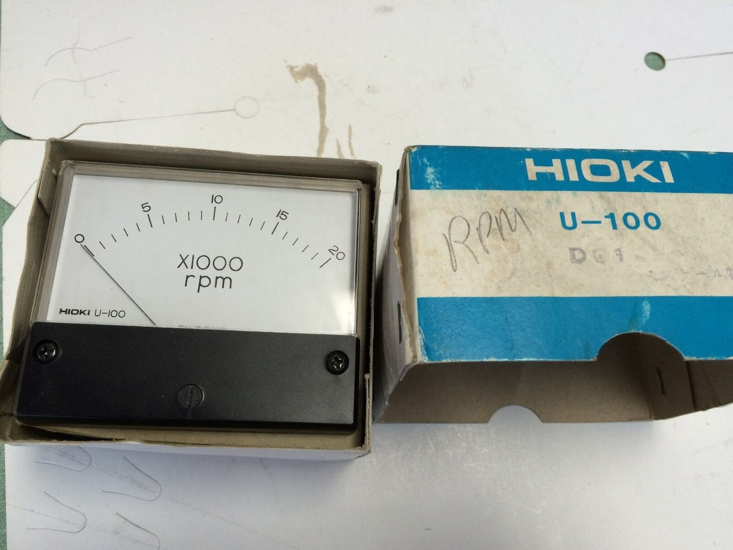 New Hioki U-100, X1000 Rpm,Taut Band Fsdciov,Hioki U 100,U-Ioo,Fb