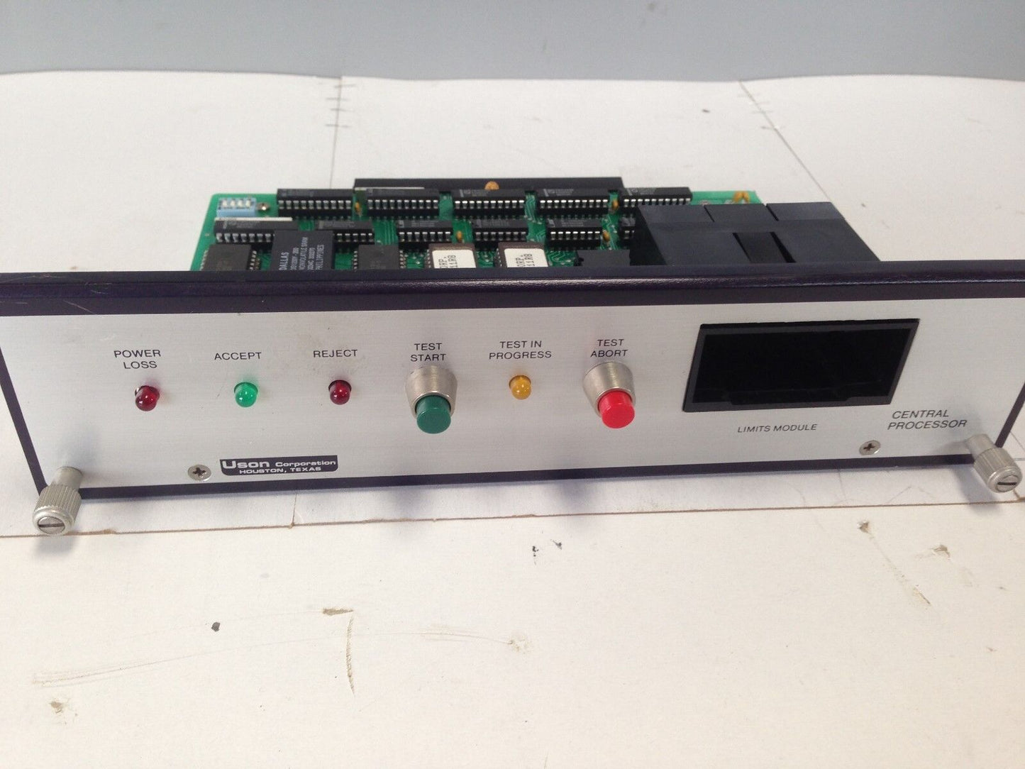 Uson Central Processor 1358, 21357C Limits Module 21358B Board,Uson 21358B,Er