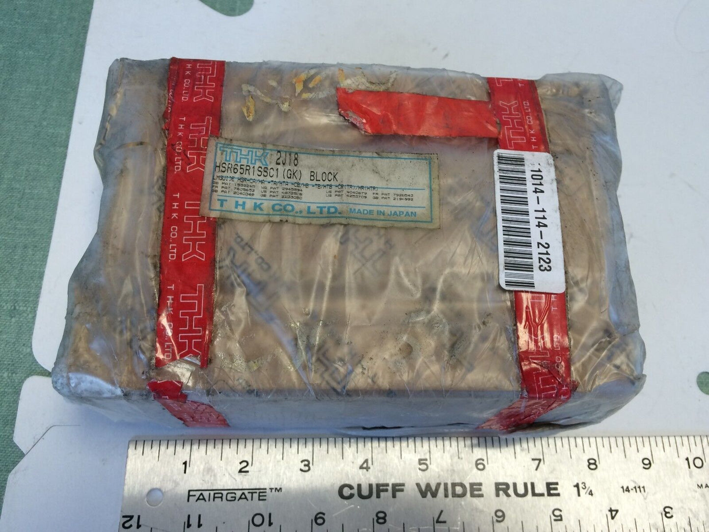 New Thk Hsr65r1ssc1 (Gk) Linear Bearing Block,Hsr65, 2J18,Bt