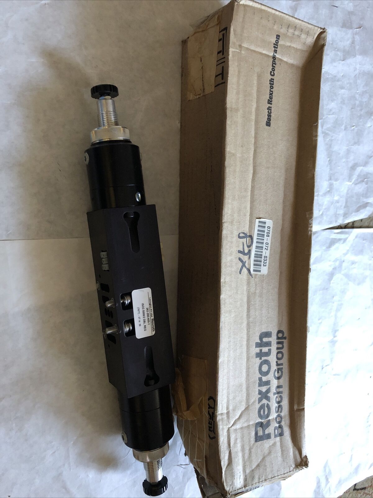 New Rexroth 262-280-400-1,Rexroth Iso2 5592/2 Pneumatic Valve Manifold,Te