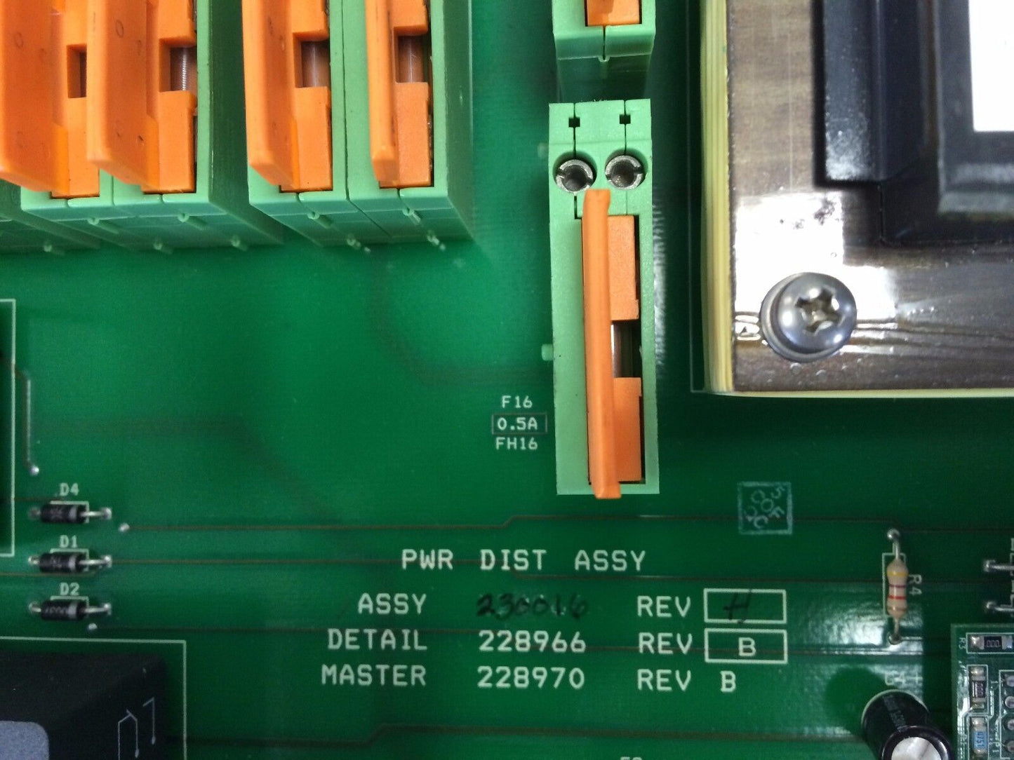 Cnc P#233798 Rev-Aa,Pwr Dist 233798,230016,228966,228970 Power,M907590-12,Cx