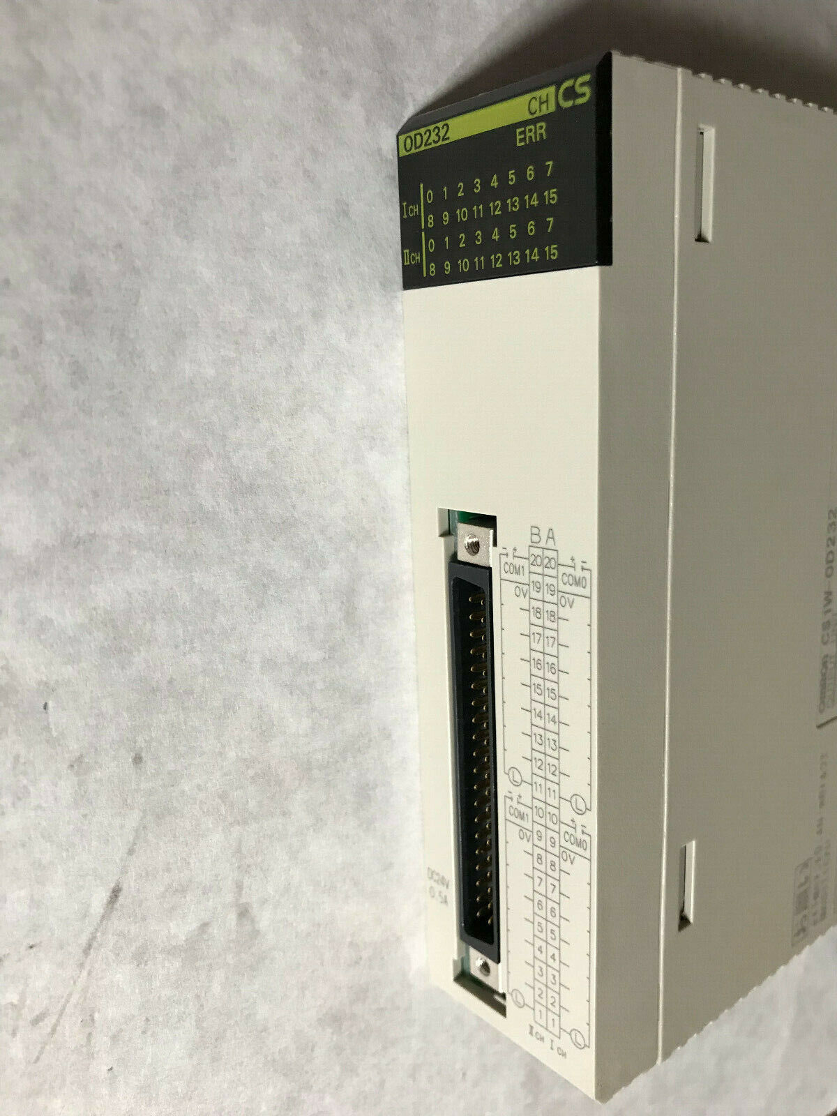 Omron Cs1w-Od232 Output Unit,Od232 Ch Cs, 24V Dc .5A/P,Ad