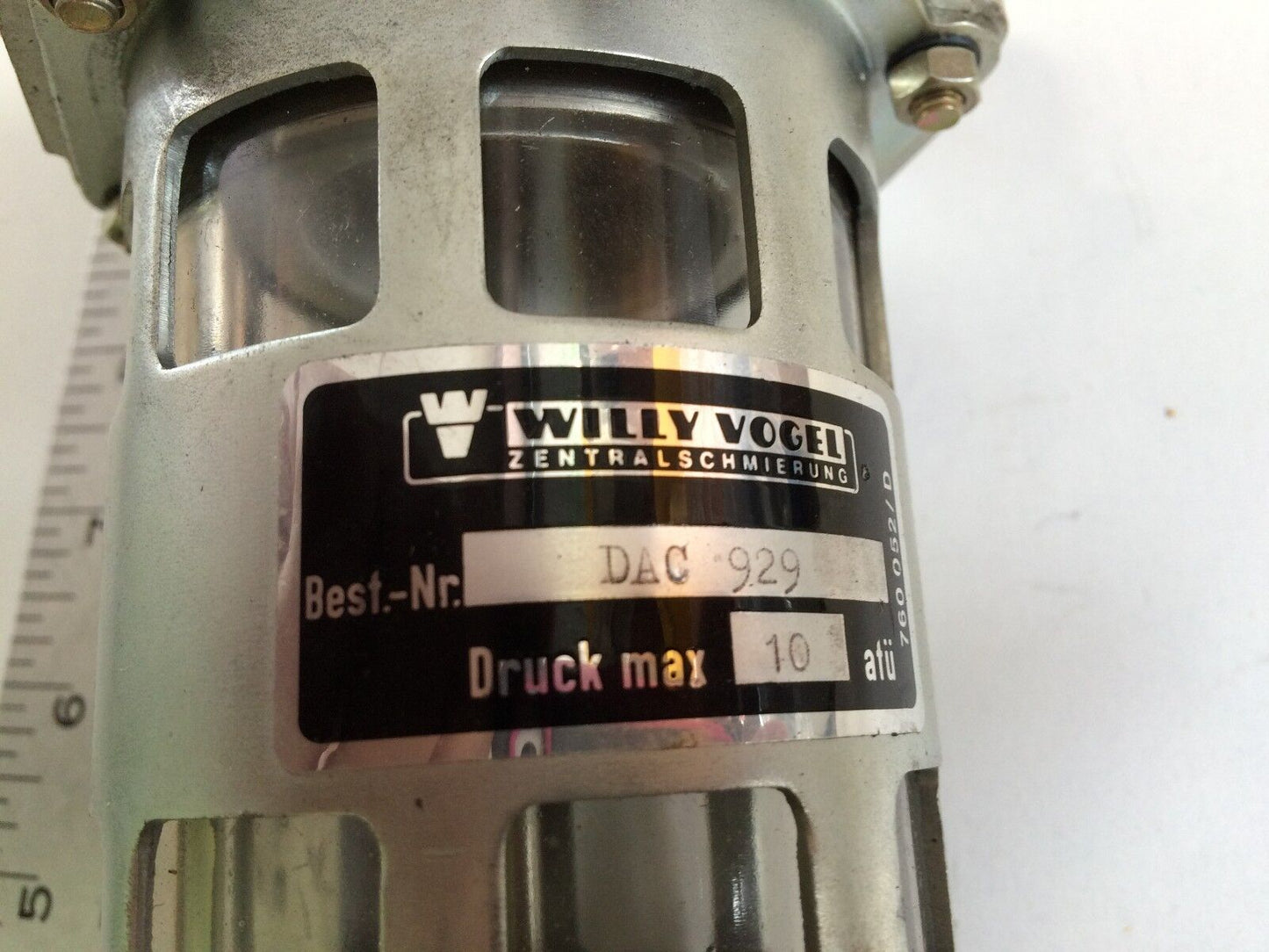 New 1/2" Npt Willy Vogel Dac 929 Pneumatic Filter,Cx