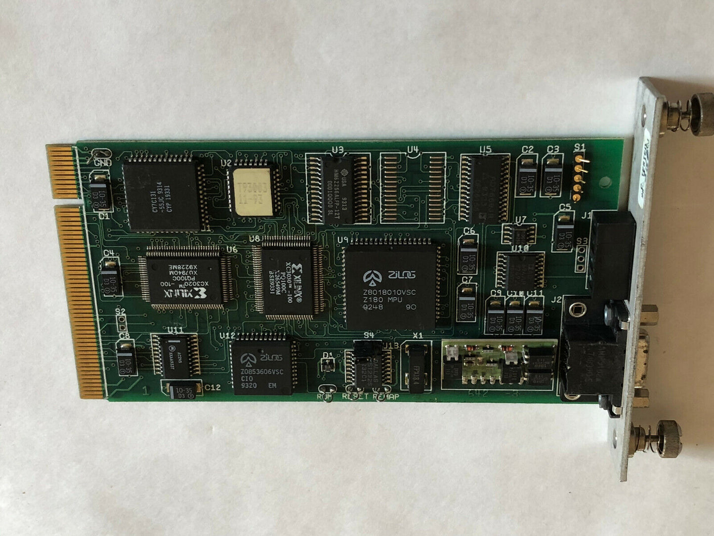 Lot 2 Medar Medweld 3001 1993 642-3 Pcb Board One Missed Front Panel,Dk