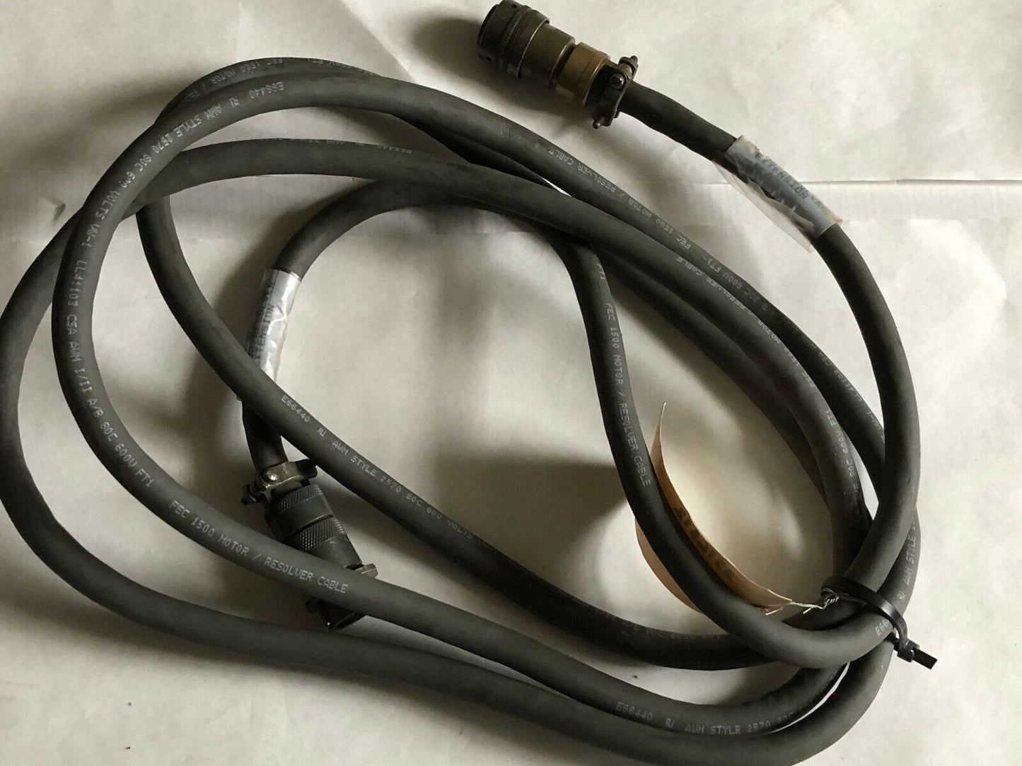 Robotic S0-23626,Feb-1283-10Ft Encoder Servo Calble Motor Resolver,So-23626,Dk