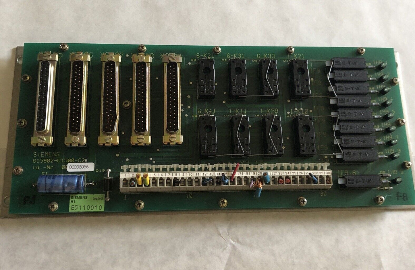 Siemens 615902-C1500-C2 Plc Communication Multiple Connector G15902-C1500-C2,Cd