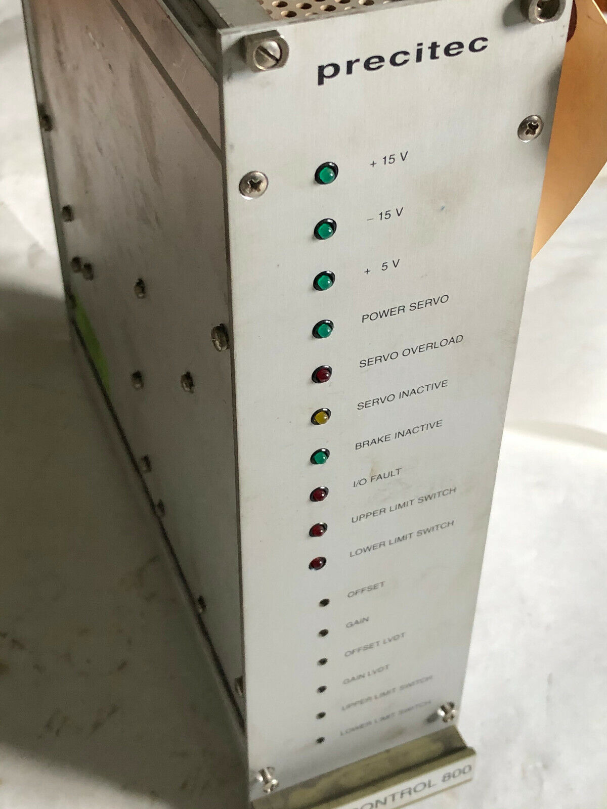 Precitec Cfc 30 Precitec P0800-100-00001 Servo Control 800,Sc 800,Gr 04039,Em