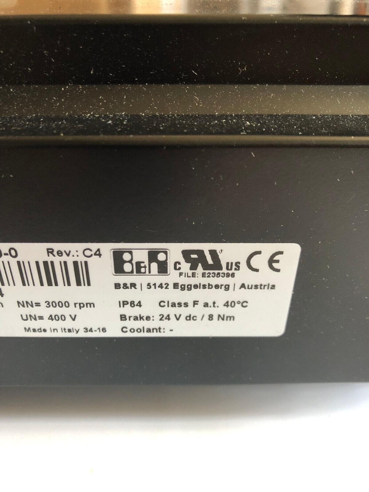 New B&R 8Lsa44.Eb030d200-0 Synchronous Servo Motor,M0nd1,3000Rpm,400V,Aa
