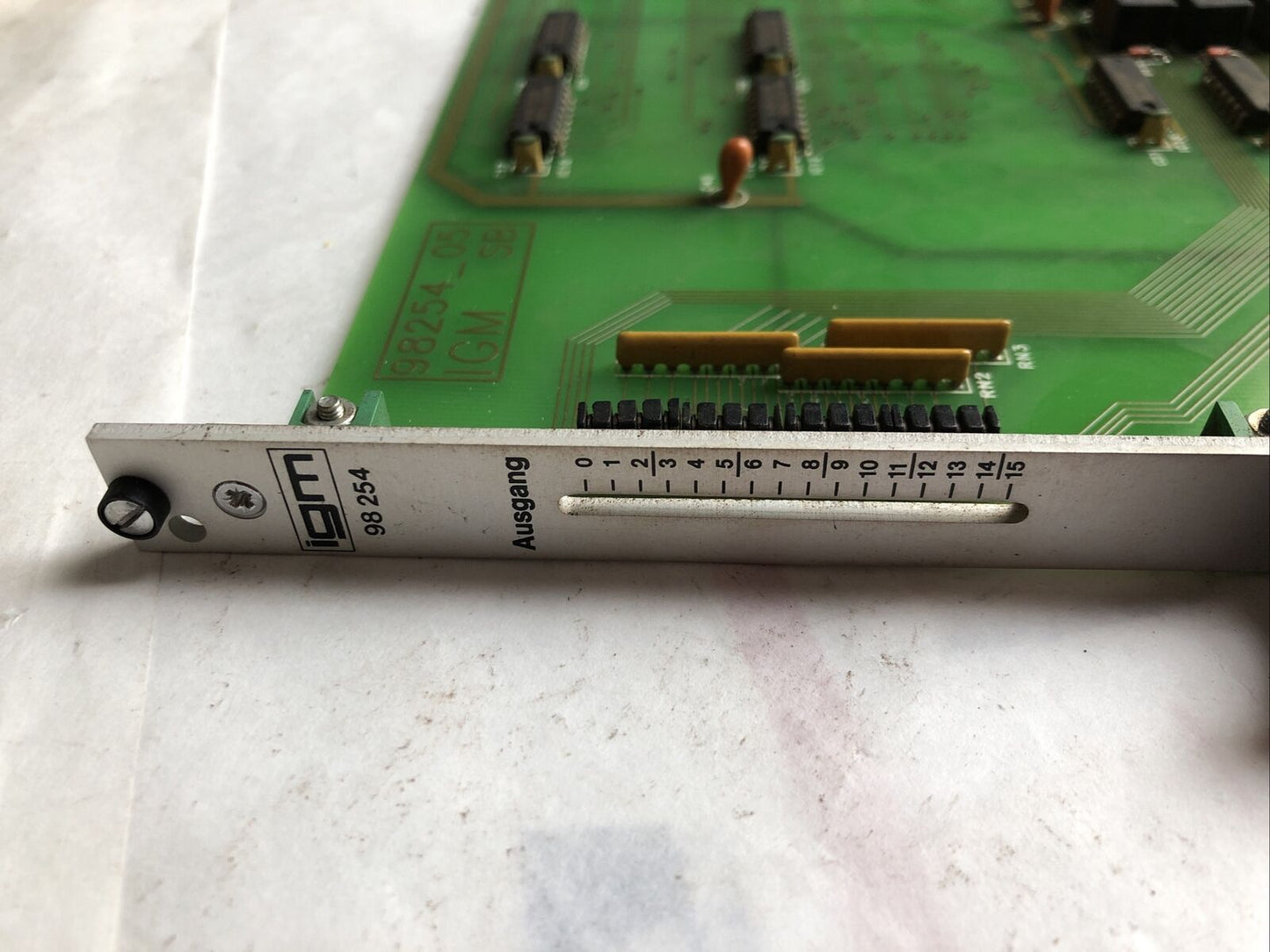 Igm 22D605,98 254,98254-05 Igm Sb Circuit Board For Welding Robot,Fm