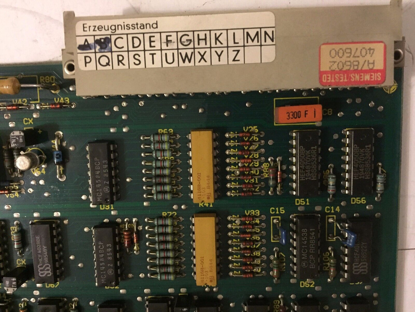 Siemens 6Sc9111-2Ac25 Firing Board 6Sc91112ac25 Module,Sm