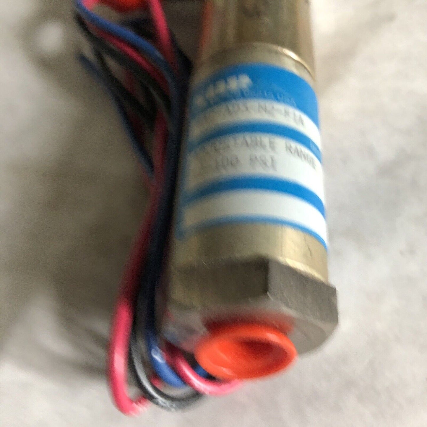 New Sor 6Ac-Ad3-M2-F1a Pressure Switch,12-100 Adj. Range,Overrange 1500Psi,Bc