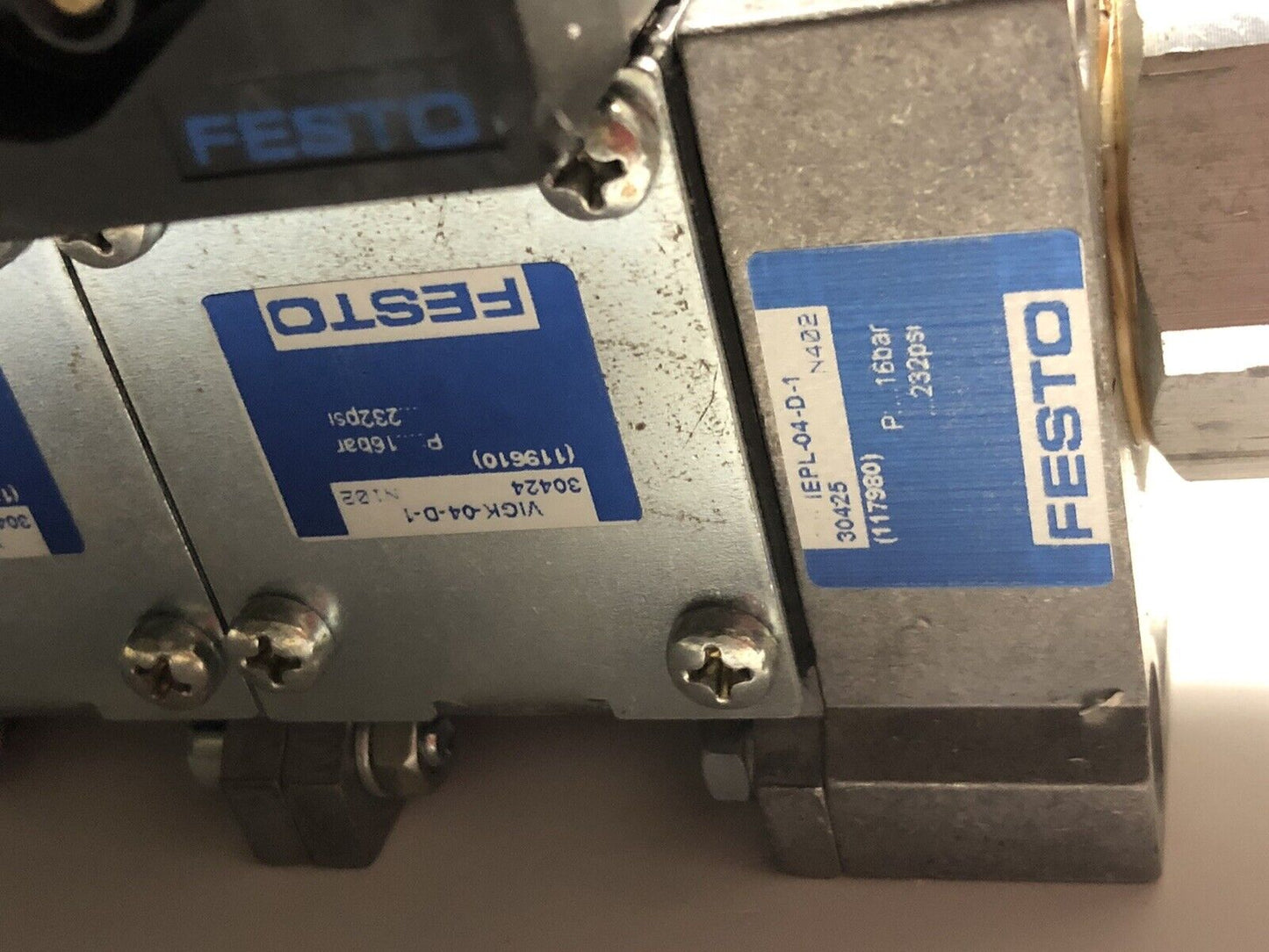 Festo Muh-Zp-D-1-24G Valve Vimp-04 0020555557 Muhx2-Zp-D-1-24G Iepl-04-D-1,Ev
