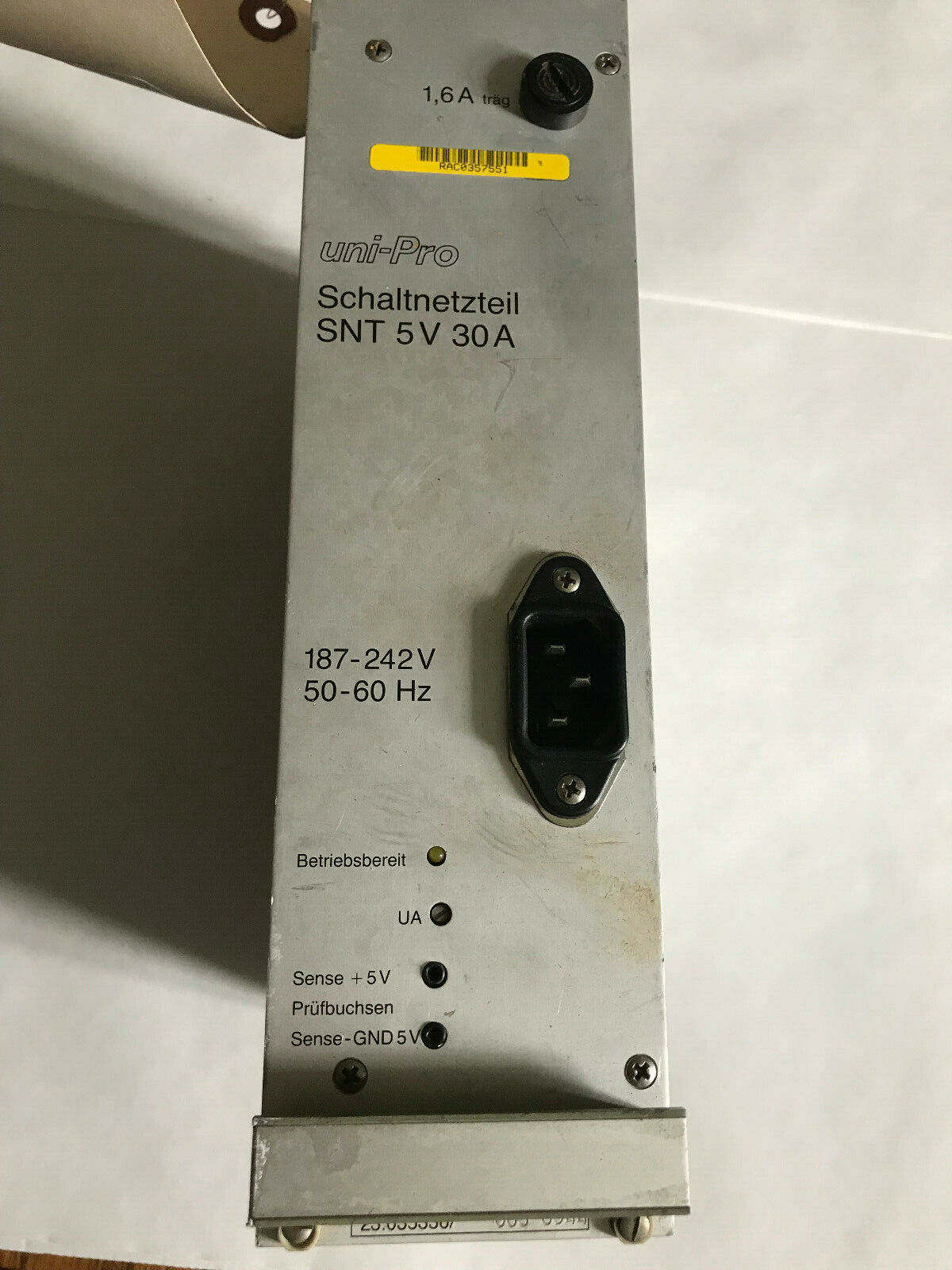 Schaltnetzteil Snt 5V 30A Switching Power Supply,Uni-Pro 20.002545,Snt 5V 30A,Sf