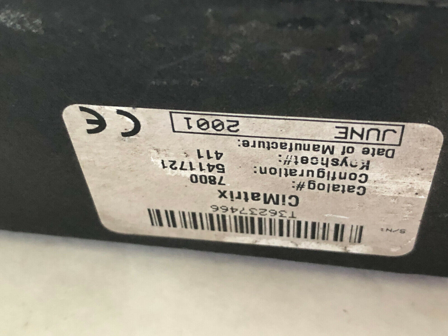 Cimatrix 7800,Rvsi,Eco 94006 Siemens Scanner Fixed Mount Cimax 7800,Ch