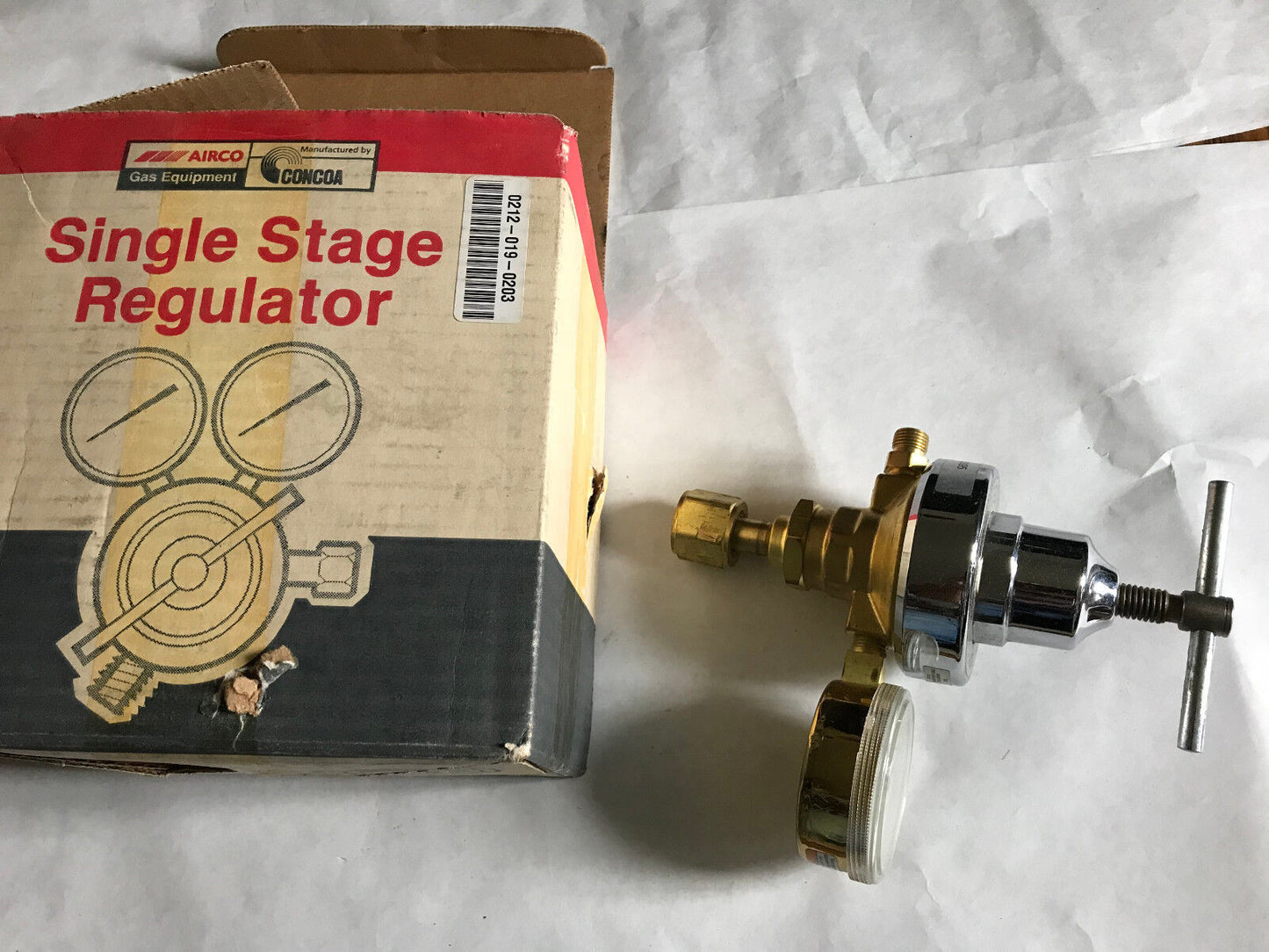 Concoa 1806 Airco 1806-9931 Oxygen Regulator 1806 9931 Cga 024,60Psi,400Kpa,Ah