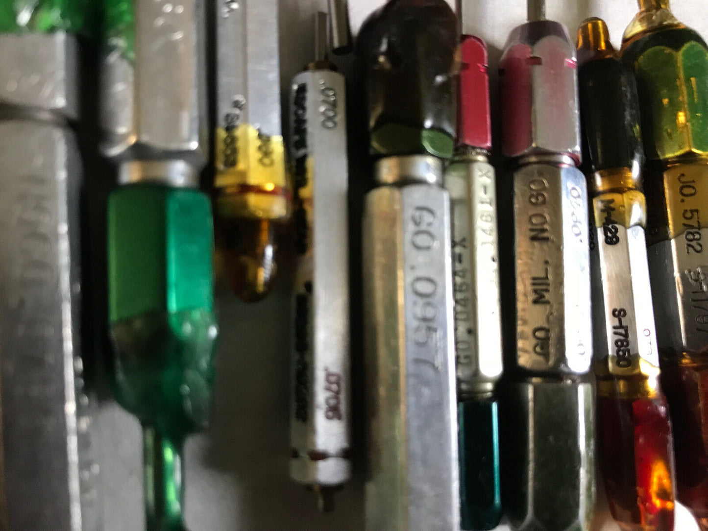 Lot Plug Gage Go Nogo Van Keuren .093,097,0932,062,0795,078,079,062,071,073,Es