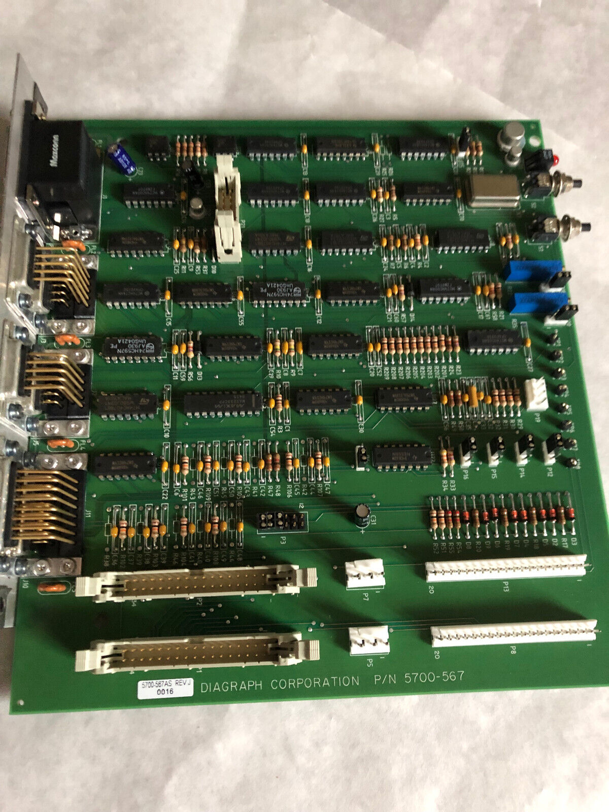 New Diagraph Corp 5700-567 Control Card,5700567,5700 567,Az