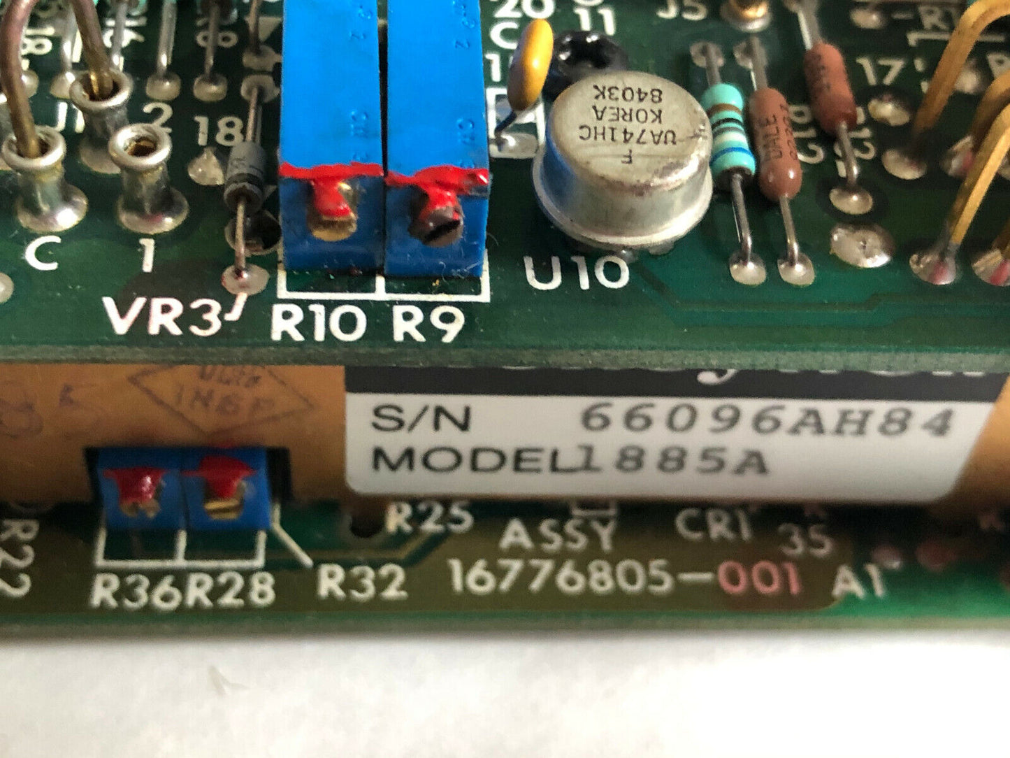Honeywell 1885A,16776808-002,16776805-001 Amplifier Honeywell 1885A-Sgc,Cl