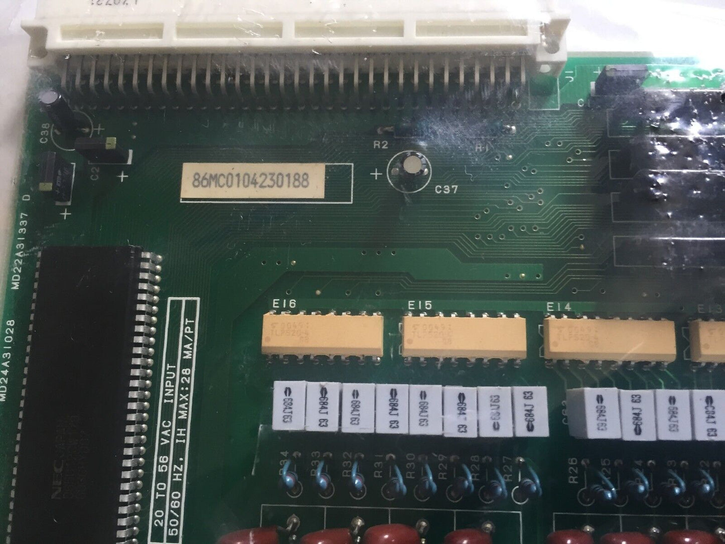 New Siemens 505-4032A,505-4032, 24Vac Input 32Point 20-56Vac 8/Common,By