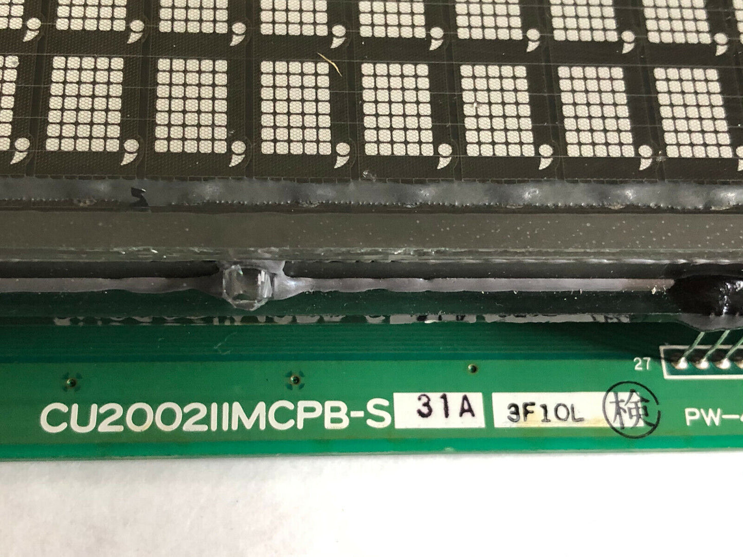 Ise Cu2002iimcpb-S 31A Vacuum Flourescent Ise Cu200211mcpb-S31a,Pw-41-101,Ej