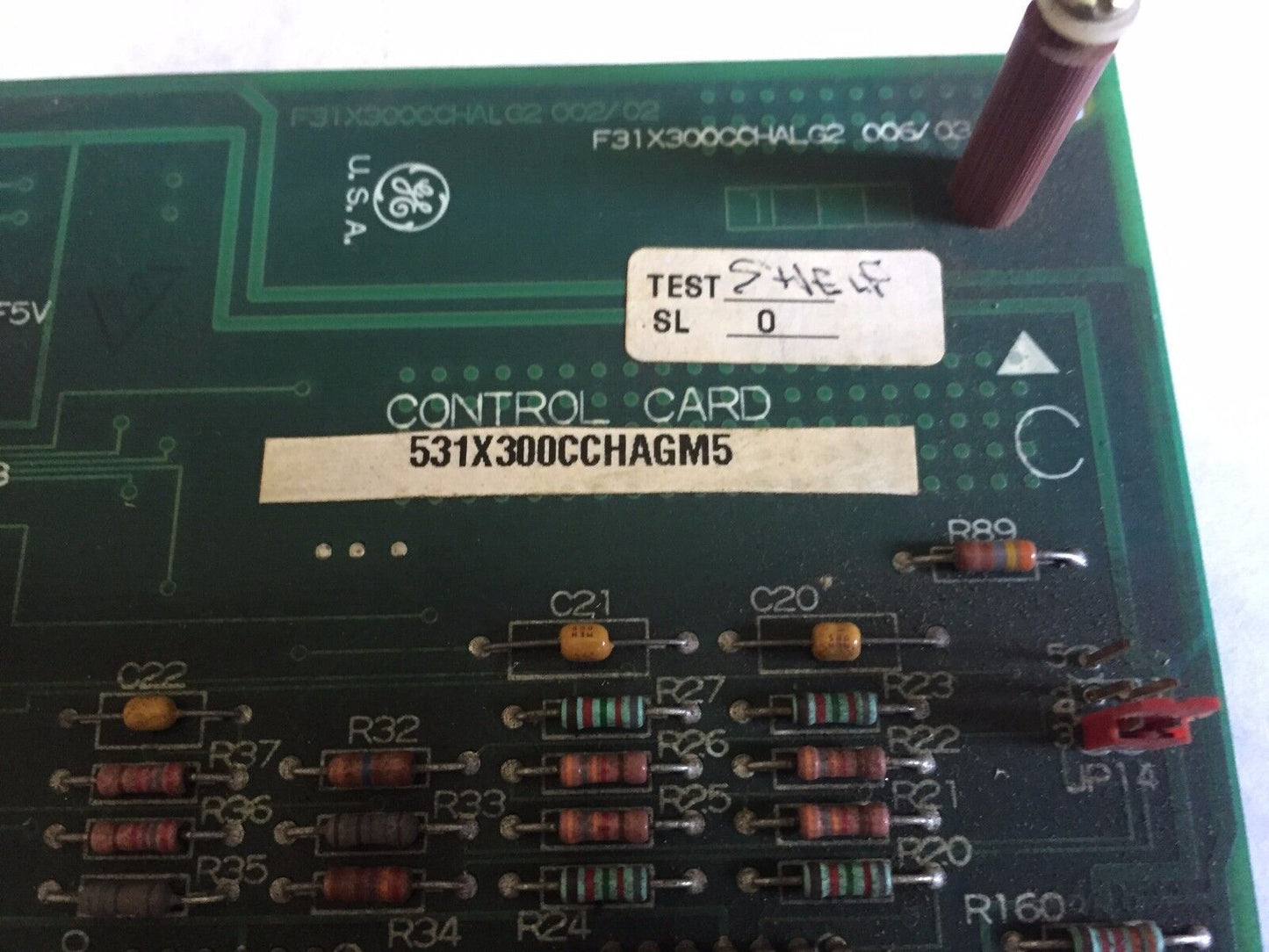 Ge F31x300cchalg2 006/03,531X300cchagm5, G.E. F31x300cchalg2 002/02,Br