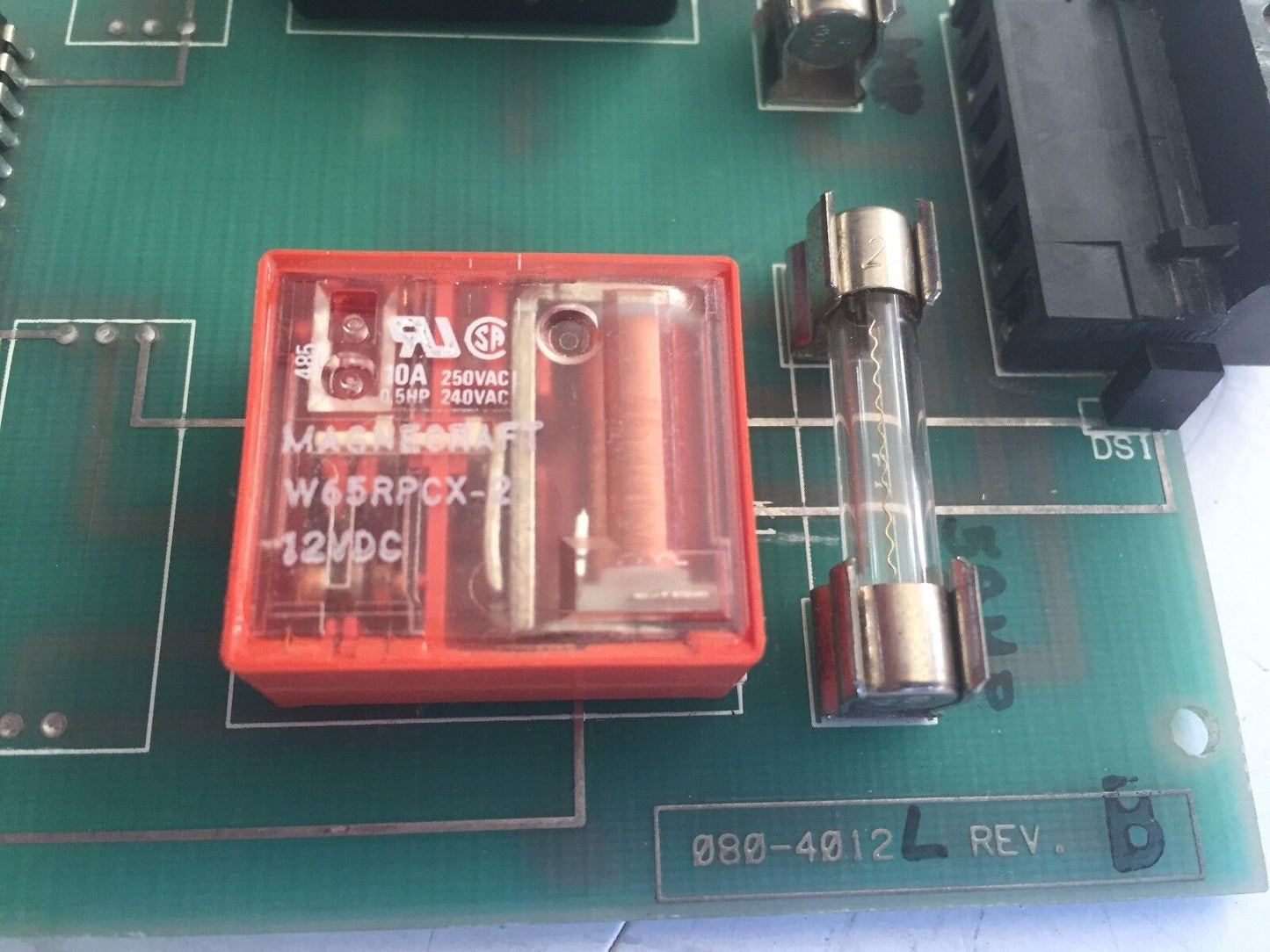 Sci 080-4012 Rev.A,080-4012L Relay Pcb Board,Mic1-1,180-4012 Rev.A,Cr