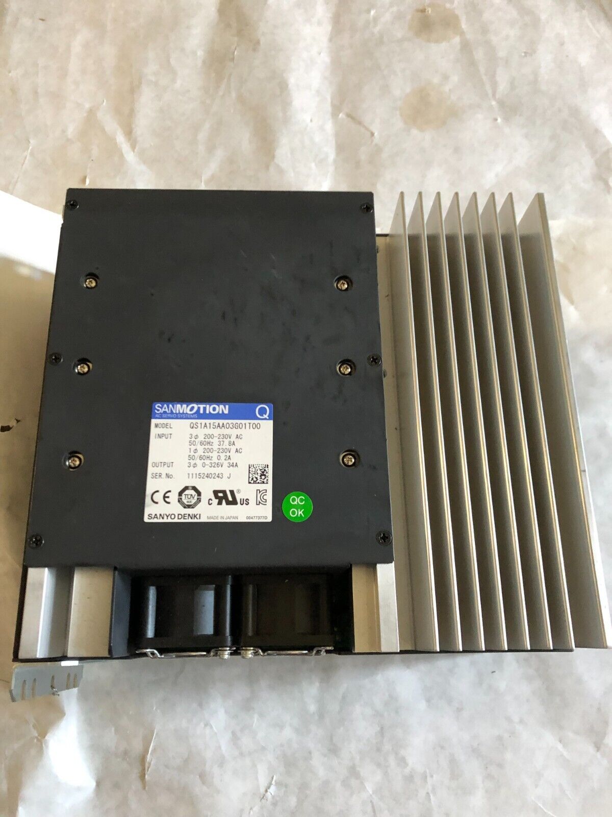 New Sanyo Denki Qs1a15aa03g01t00,Sanmotion Qs1a15aa03g01t00,Sc