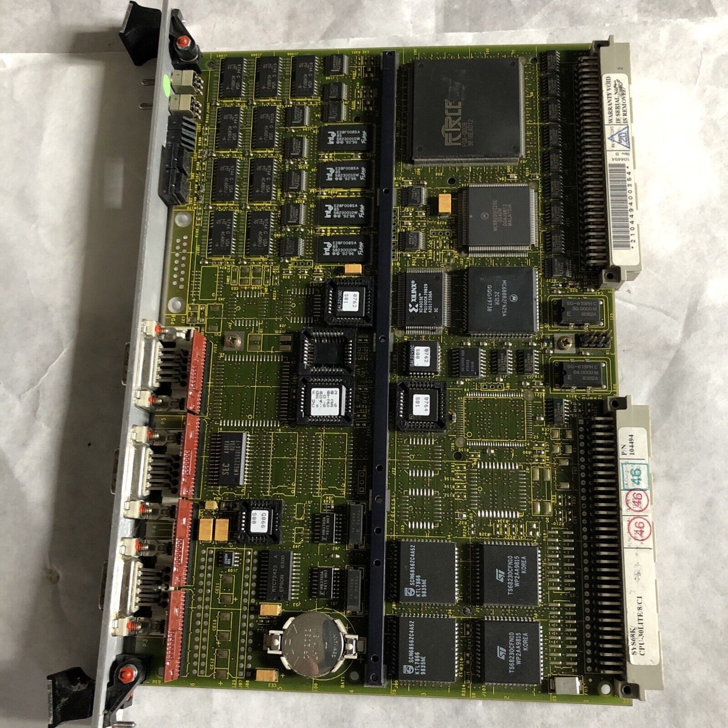 Force Cpu-30Lite Sys68k Computer Sys68k/Cpu-30Lite/8/C1,Sap 204317,Ee