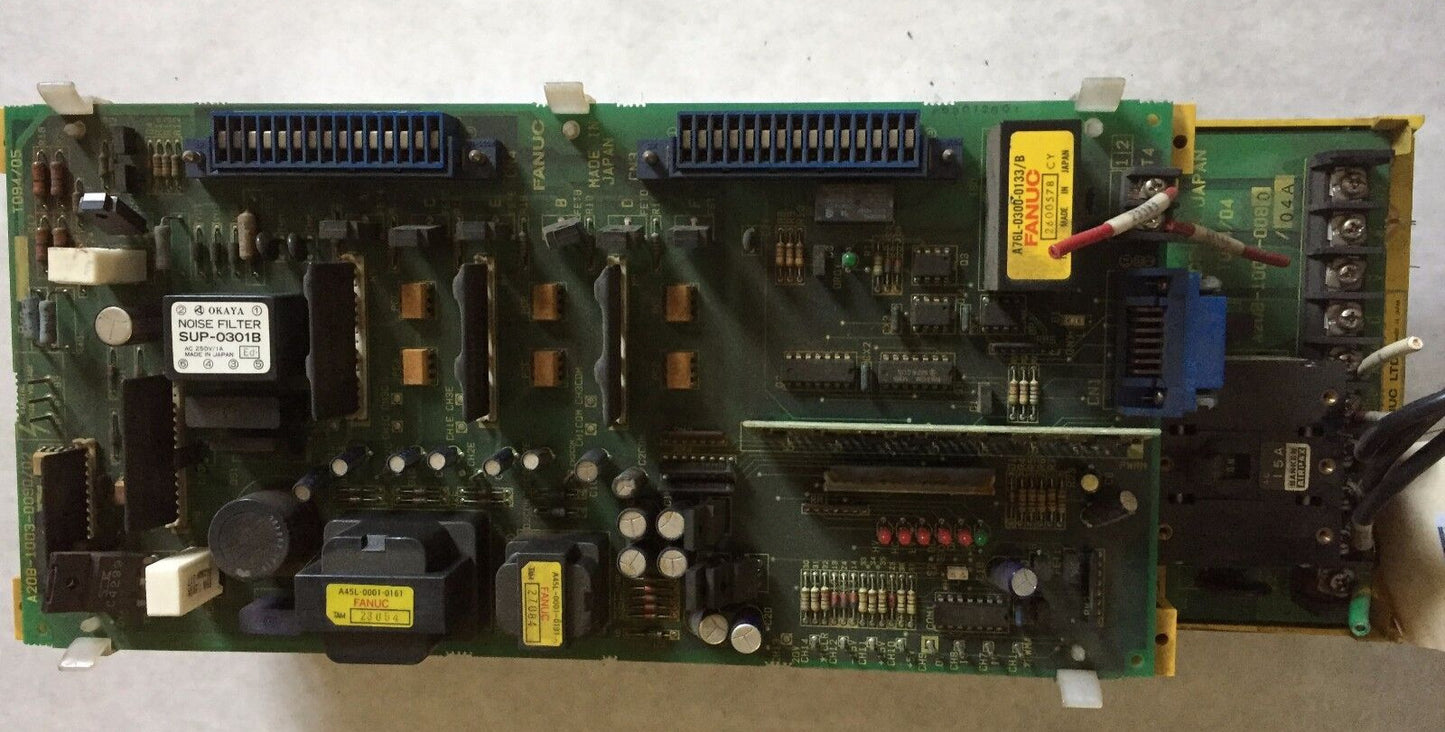 Fanuc A06b-6058-H006,A20b-1003-0090/02/07B,A20b-1003008004A Servo Amplifier,Sj