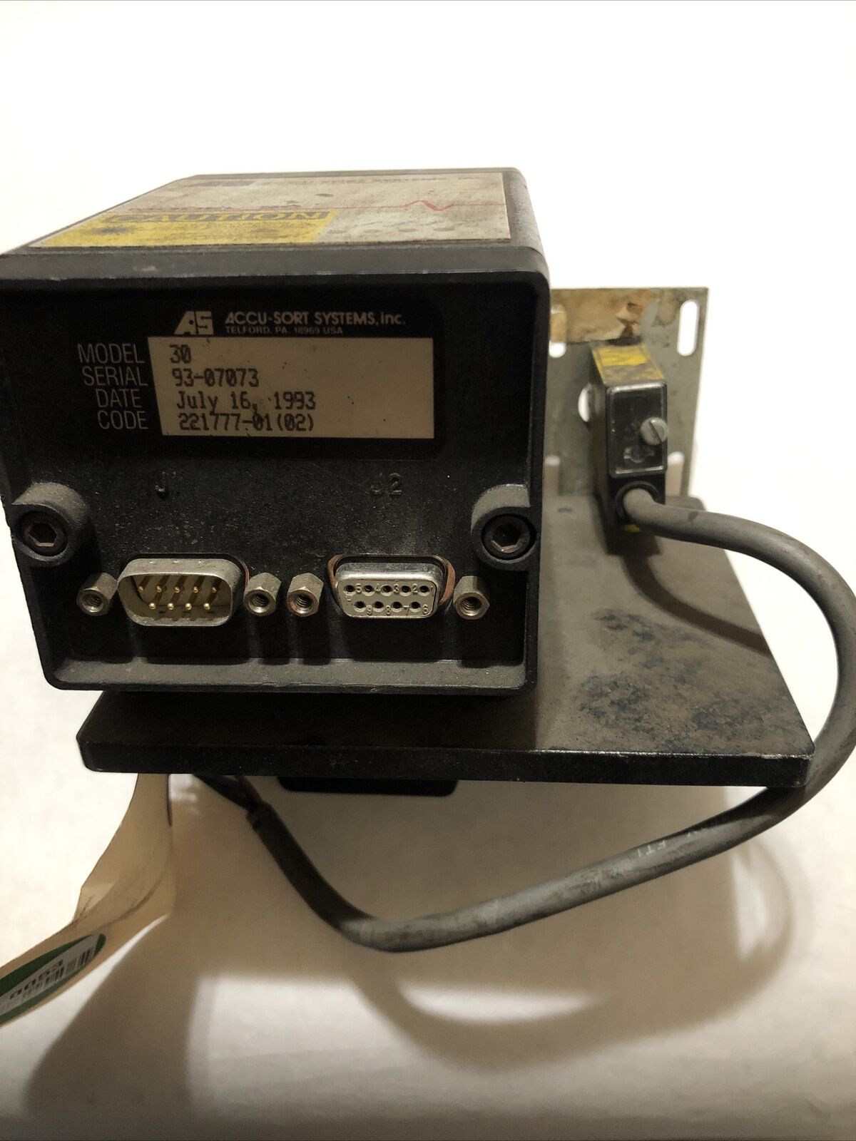 As 30,Accu-Sort Model 30 Barcode Scanner, 95Mw,670-Nanometers 221777-01 (02),De