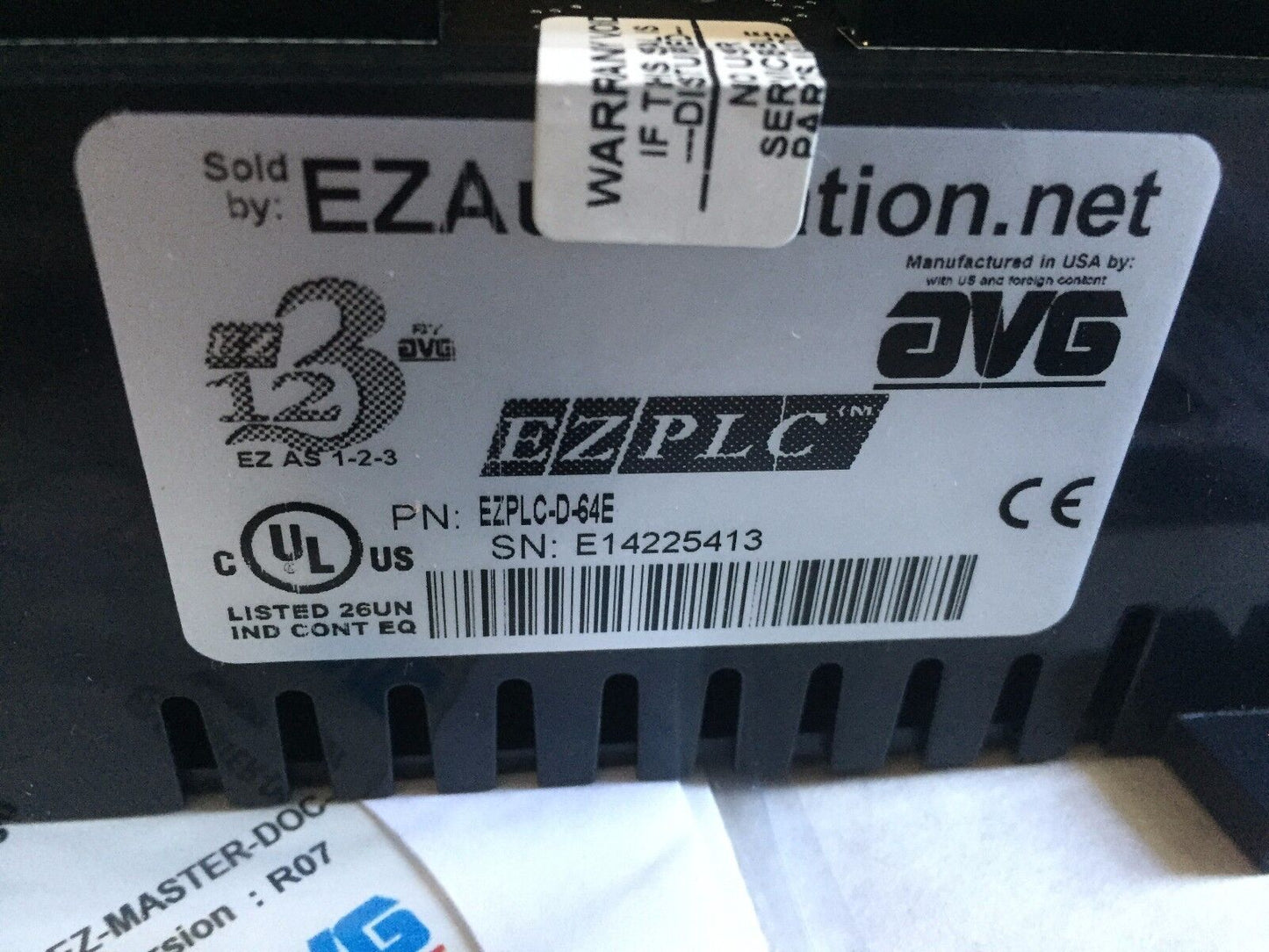 New Avg Ezplc-D-64E,Ezautomation Ezplc-D-64E Plc Module,By