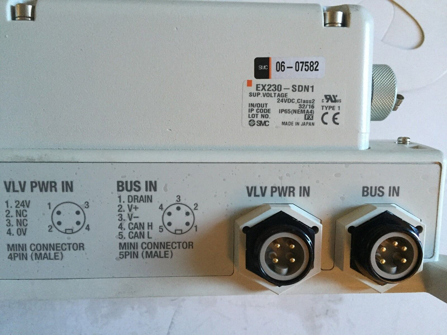 Smc Us2984-40,Ex230-Sdn1,Ex230-Cb2,Vqc2201n-5 Pneumatic Manifold Valve,Bc
