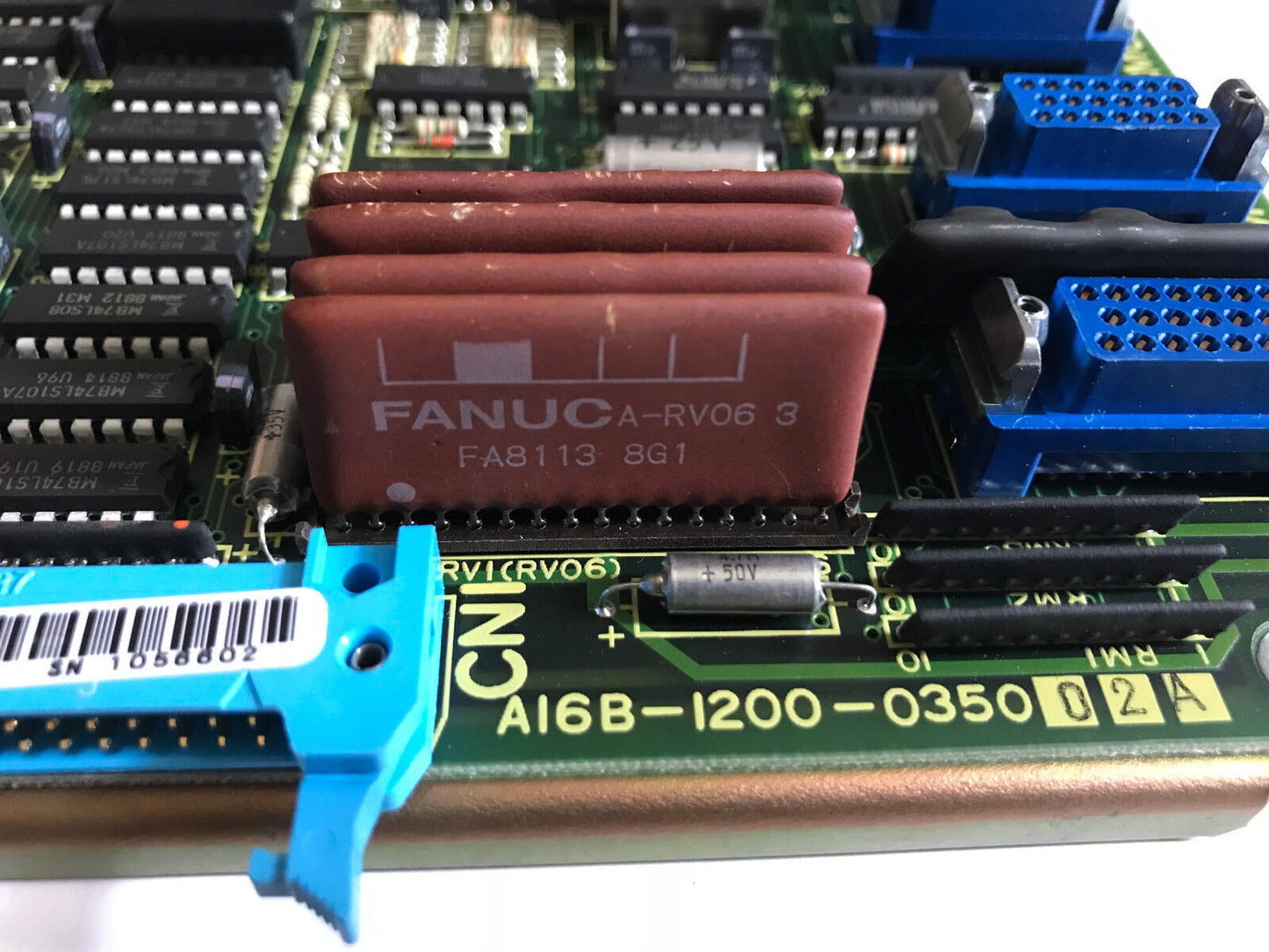 Fanuc A16b-1200-0350,Fanuc A16b-1200-0350 02A Panel Mate Plc Circuit Board,Ee