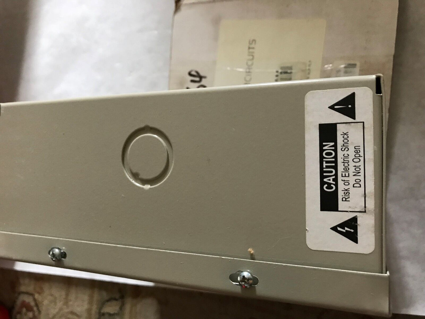 Sc Super Circuits Dc12-4Cam 4 Camera Power Supply B-Tron Db8 Dcr 4-3.5-1Ul